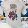 Camiseta Branca Poliéster Rio de Janeiro