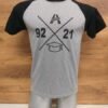 Camiseta Raglan Personalizada Estampa 1 cor Serigrafia